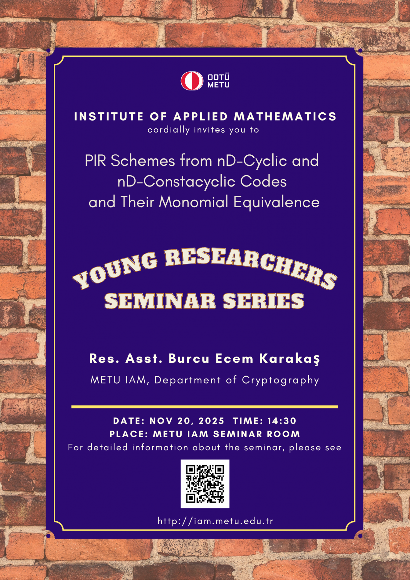 Burcu Ecem Karakaş Poster